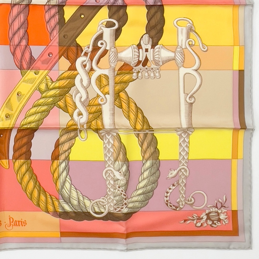NWT Hermes Scarf Carré 90 "Della Cavalleria" Scarf2 - Picture 10 of 11